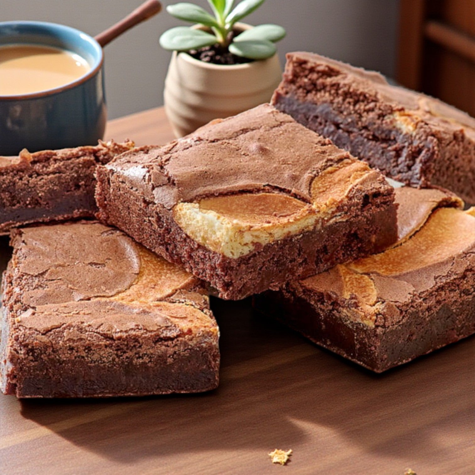 Frozen David’s Cookies – Cheesecake Brownies, 24 Count (Case of 4 Packs)