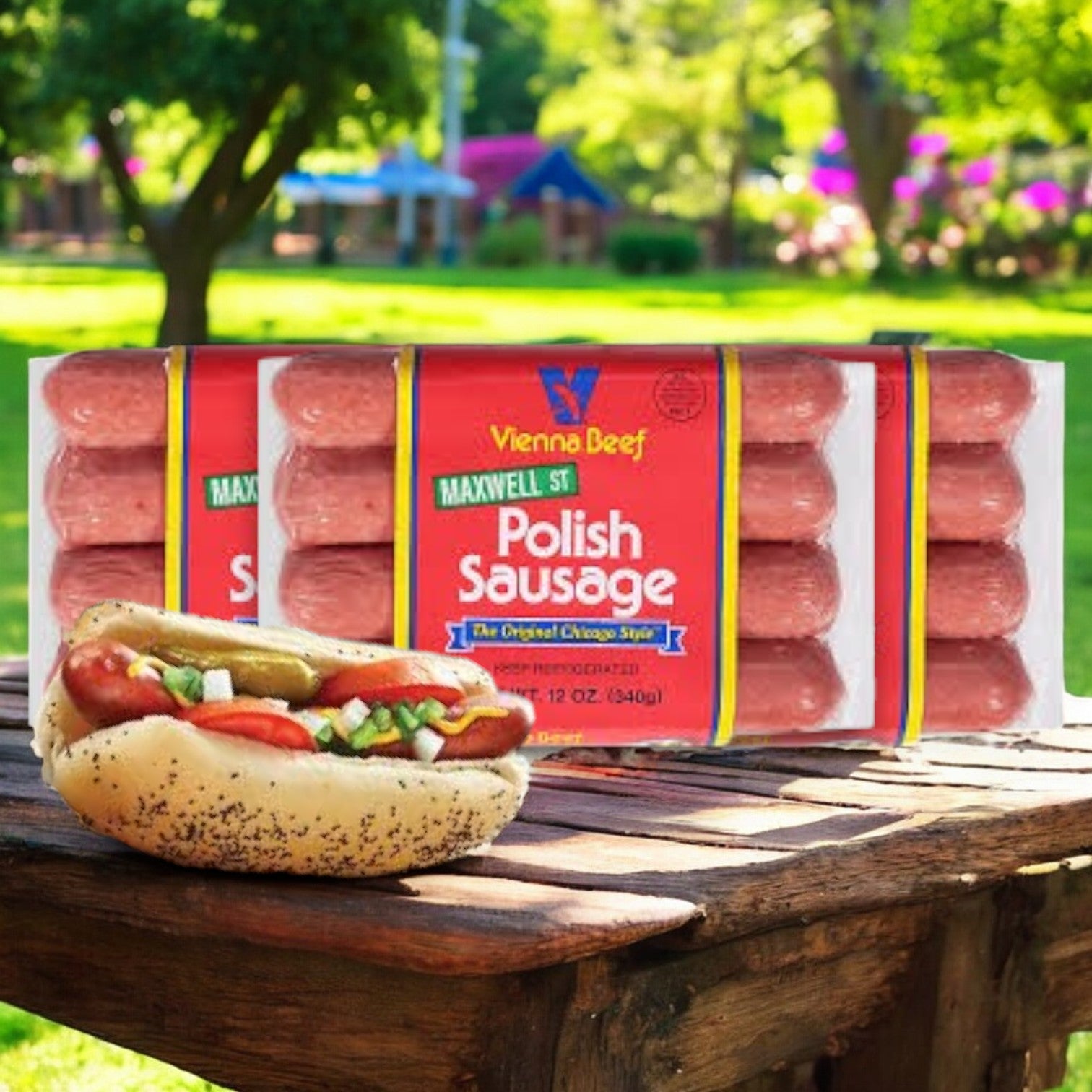 Vienna Beef Polish Sausage-12 oz- 3 Count