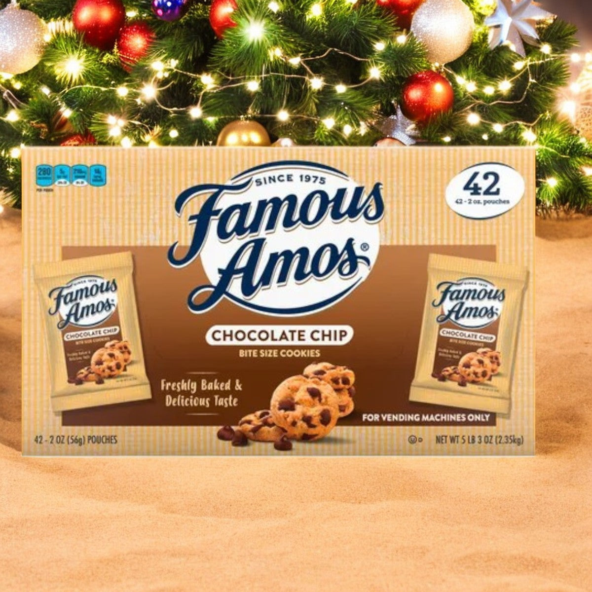 Famous Amos Chocolate Chip Cookies-42 Pack-1 Count