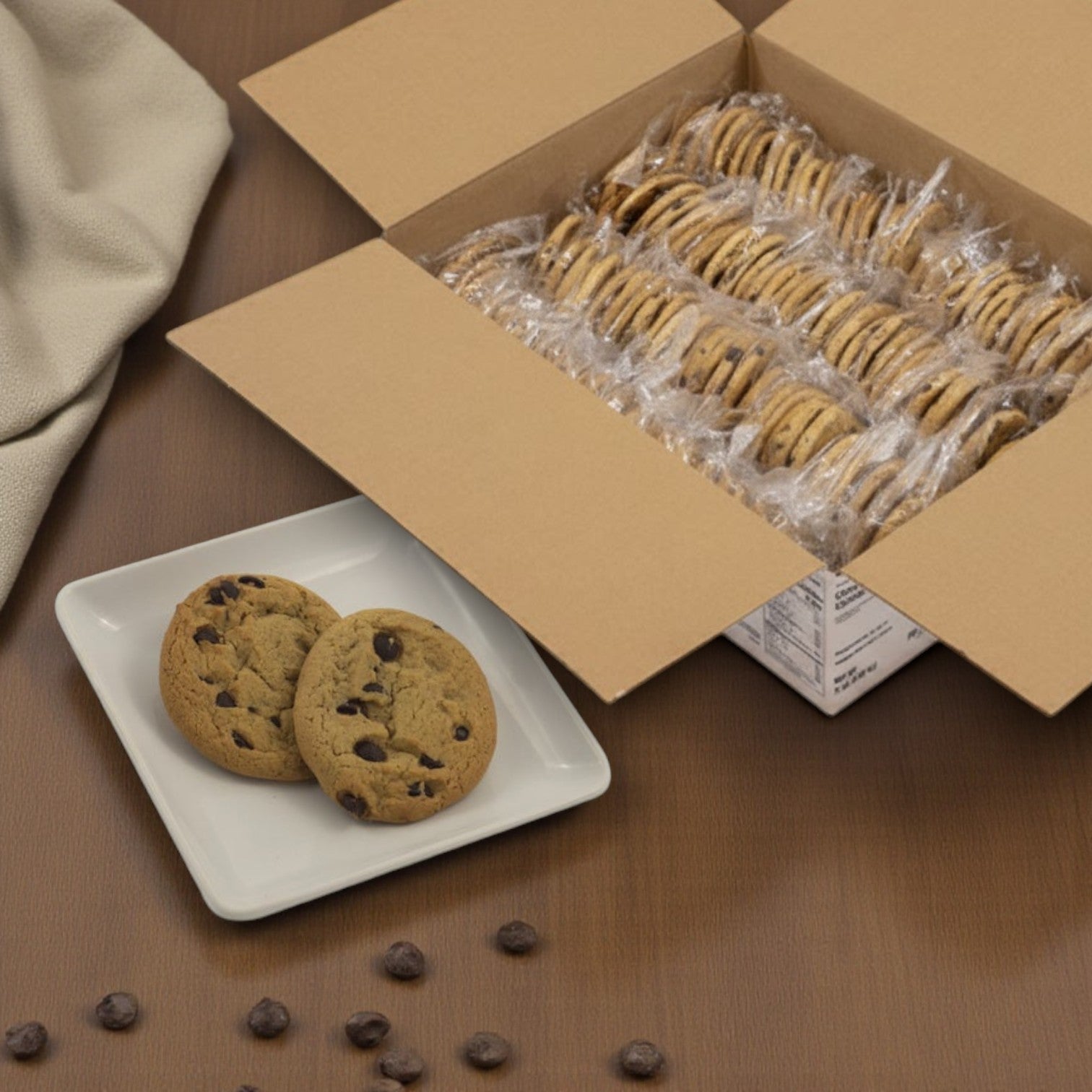 Baker’s Source Classic Chocolate Chip Cookies – Individually Wrapped (144/1 oz)