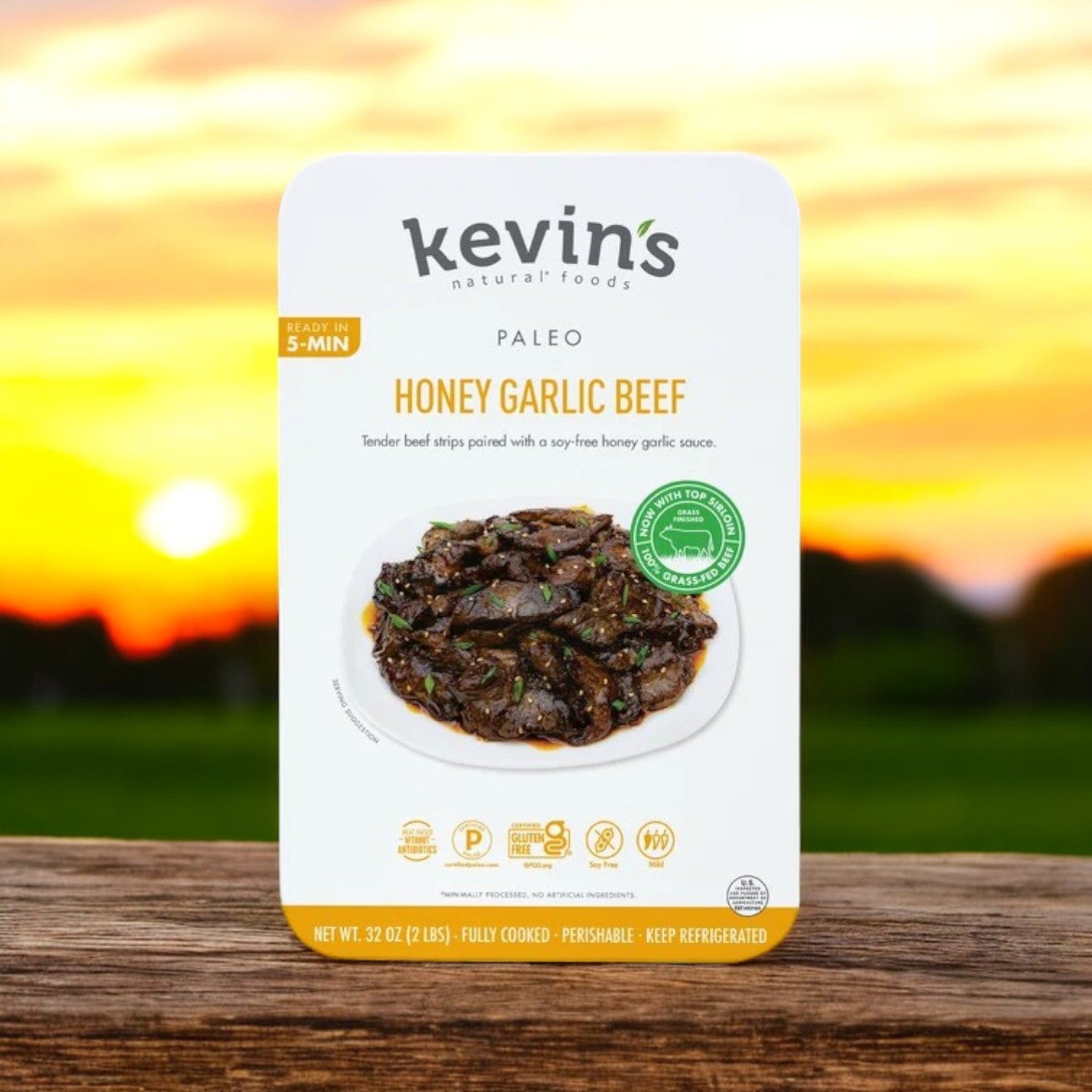 Kevin's Honey Garlic Beef, 32 oz. - 1 Count