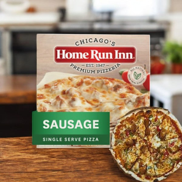 Home Run Inn Mini Personal Pizza, Classic Frozen Sausage Pizza, 8.5 oz. - 1 Count