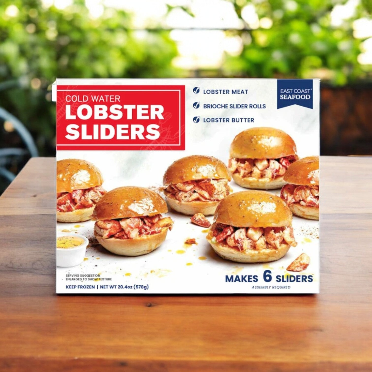 East Coast Seafood Lobster Sliders, 6-count, 20.4 oz