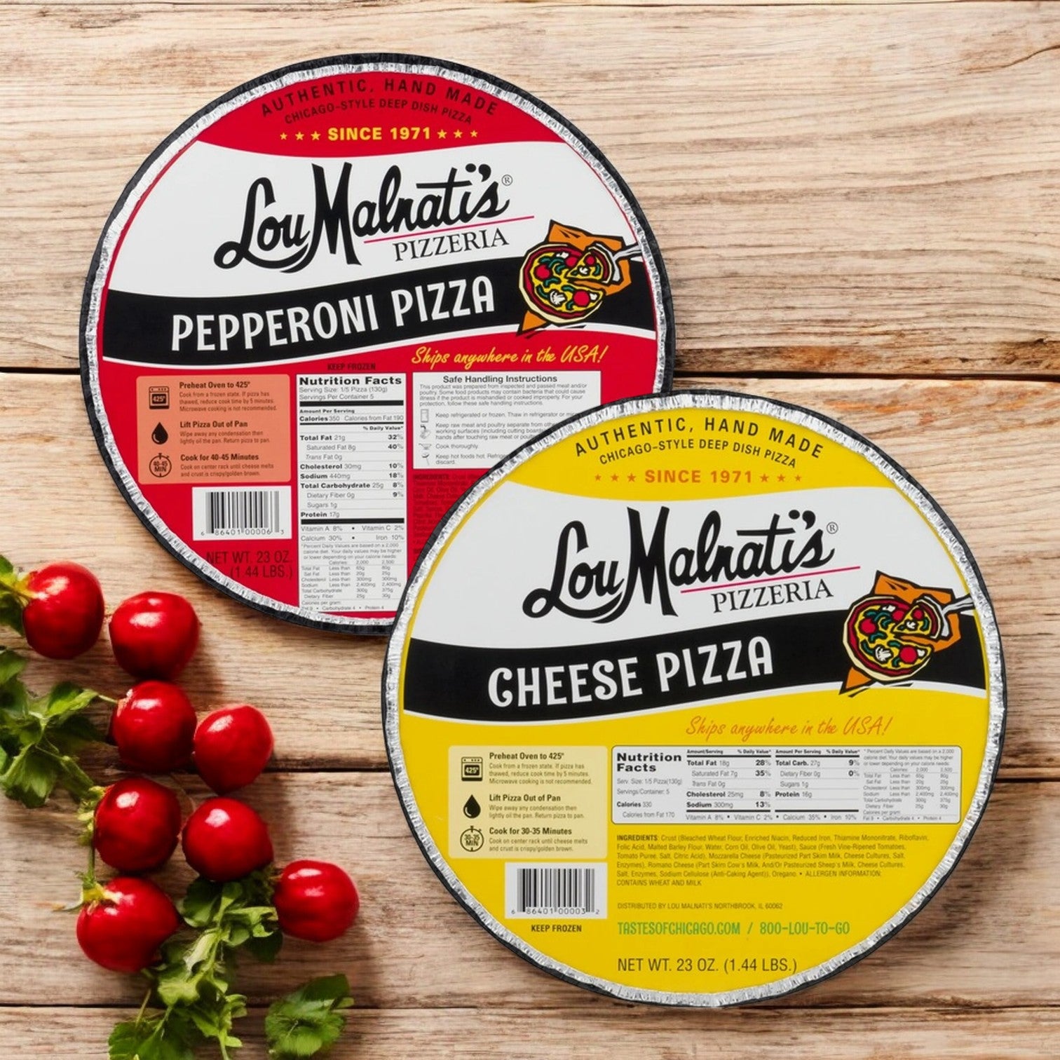 Lou Malnati's - 2 Pack Combo!