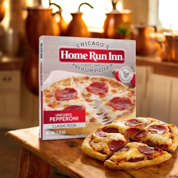 Home Run Inn Classic Crust Min Frozen Pizza Uncured Pepperoni, 7.75 oz. - 3 Count