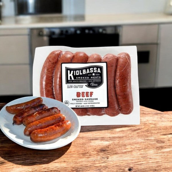 Kiolbassa Provision Co Beef Smoked Sausage- 1 Count