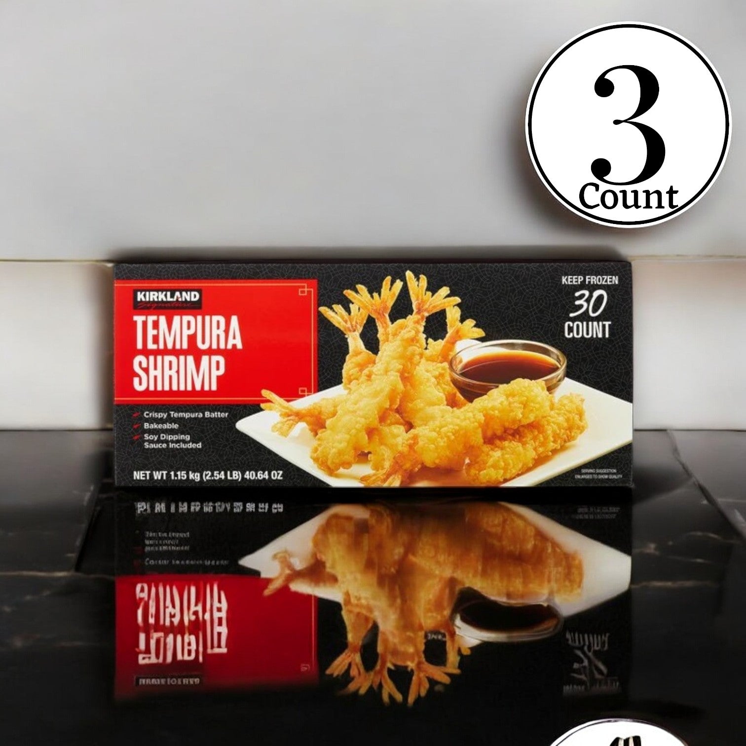 Kirkland Signature Tempura Shrimp, 2.35 lbs, 30-count - 3 Packs