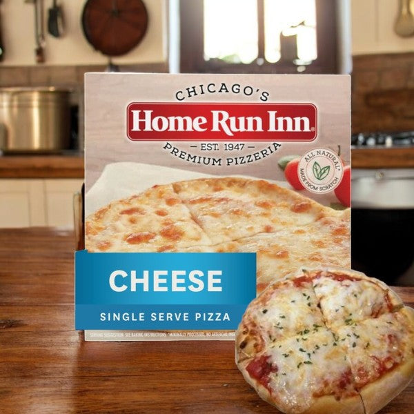 Home Run Inn Mini Personal Pizza, Classic Frozen Cheese Pizza, 7.5 oz. - 1 Count