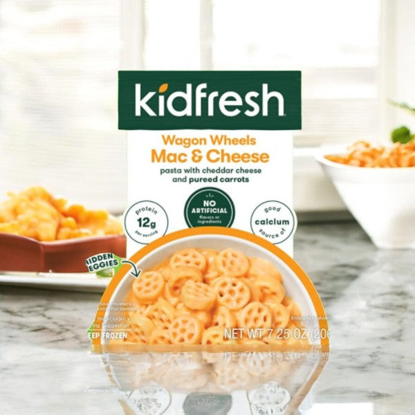 Kid Fresh Wagon Wheels Mac & Cheese- 1 Count