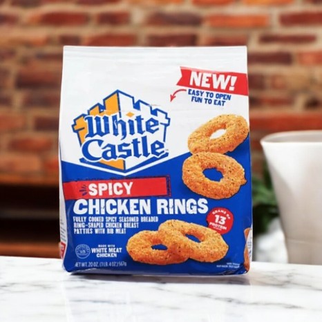 White Castle Spicy Chicken Rings-20 Oz-1 Count