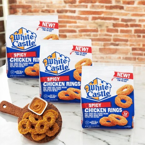 White Castle Spicy Chicken Rings-20 Oz-3 Count