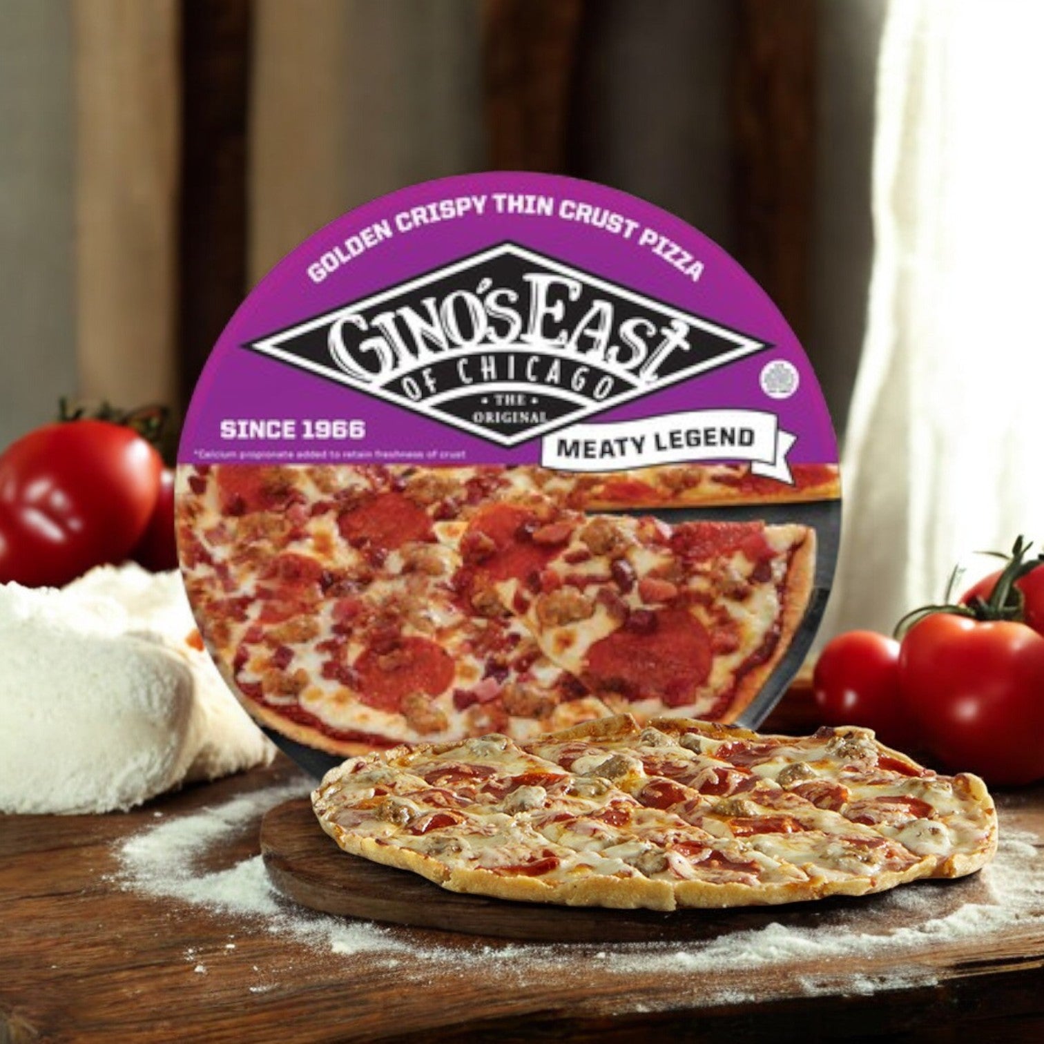 Gino's East Meaty Legend Frozen Deep Dish Pizza – 18 oz