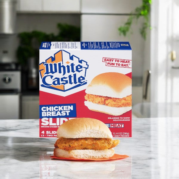 White Castle Sliders, Chicken Breast- 4 Count- 1 Pack