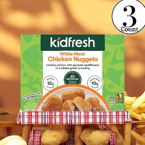 Kid Fresh Chicken Nuggets-3 Count