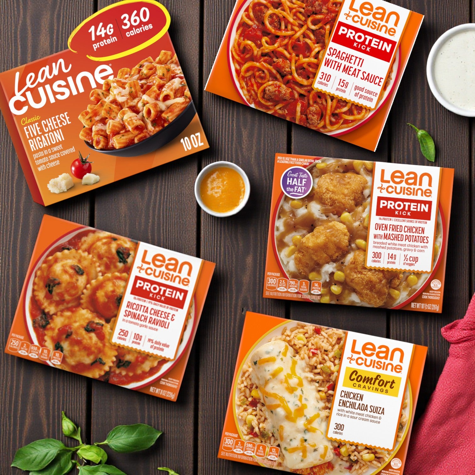 Lean Cuisine Frozen Meal Variety Pack – 5 Classic Favorites