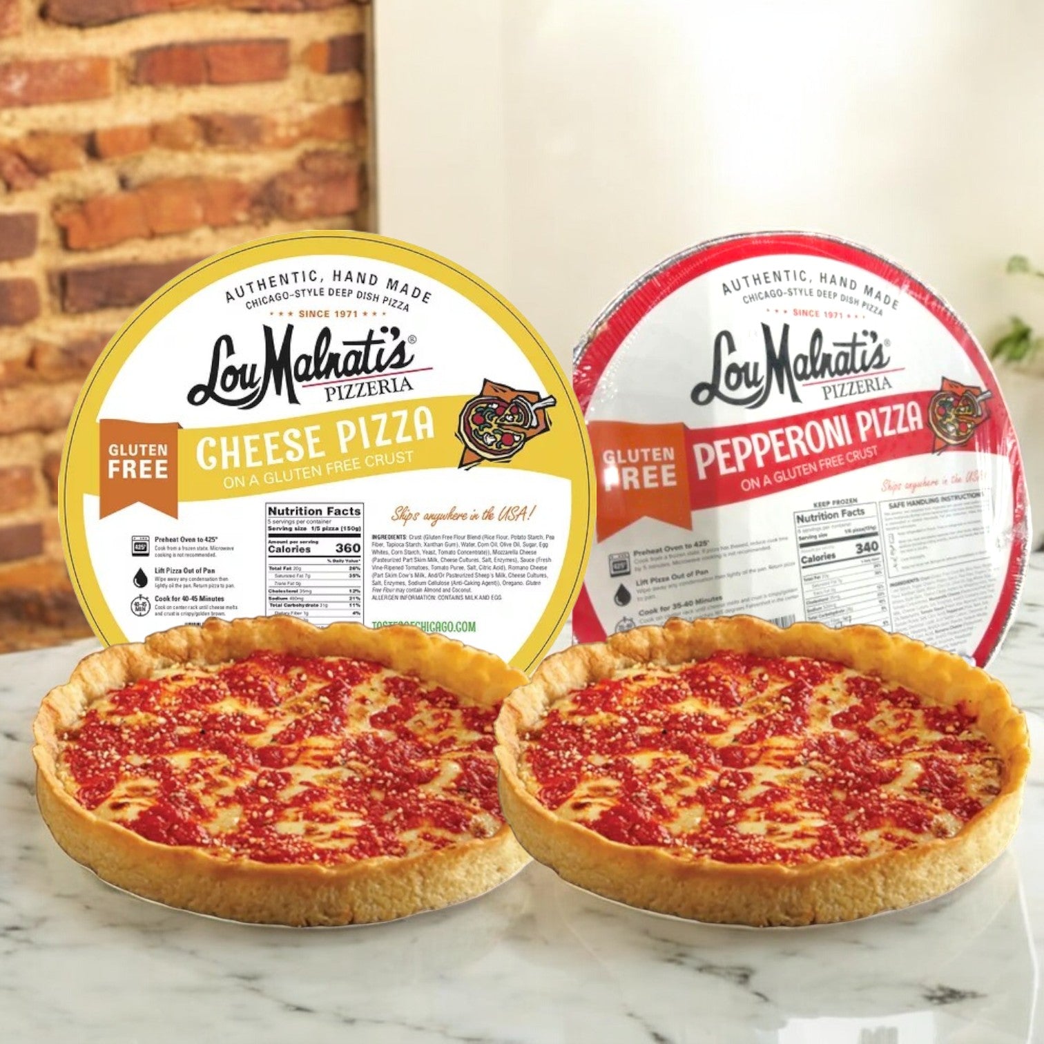 Lou Malnati's Gluten Free Pack! - 2 Pack Combo