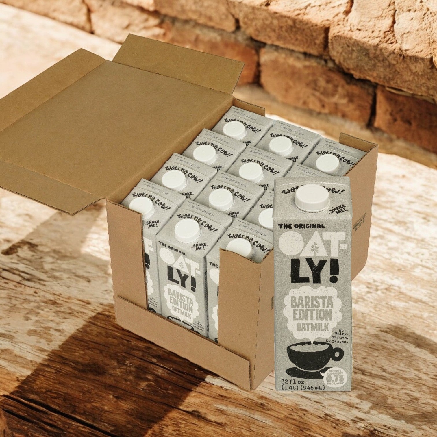 Oatly, Milk Oat Barista Oat milk, 32 oz. - 12 Packs