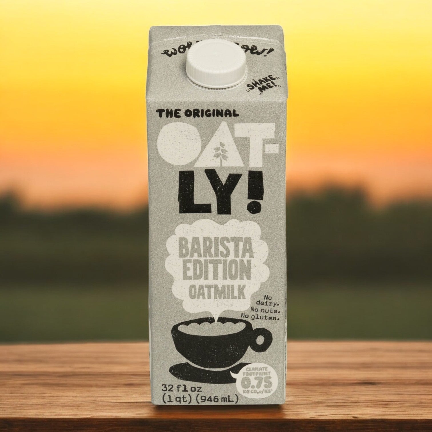 Oatly, Milk Oat Barista Oat milk, 32 oz. - 12 Packs