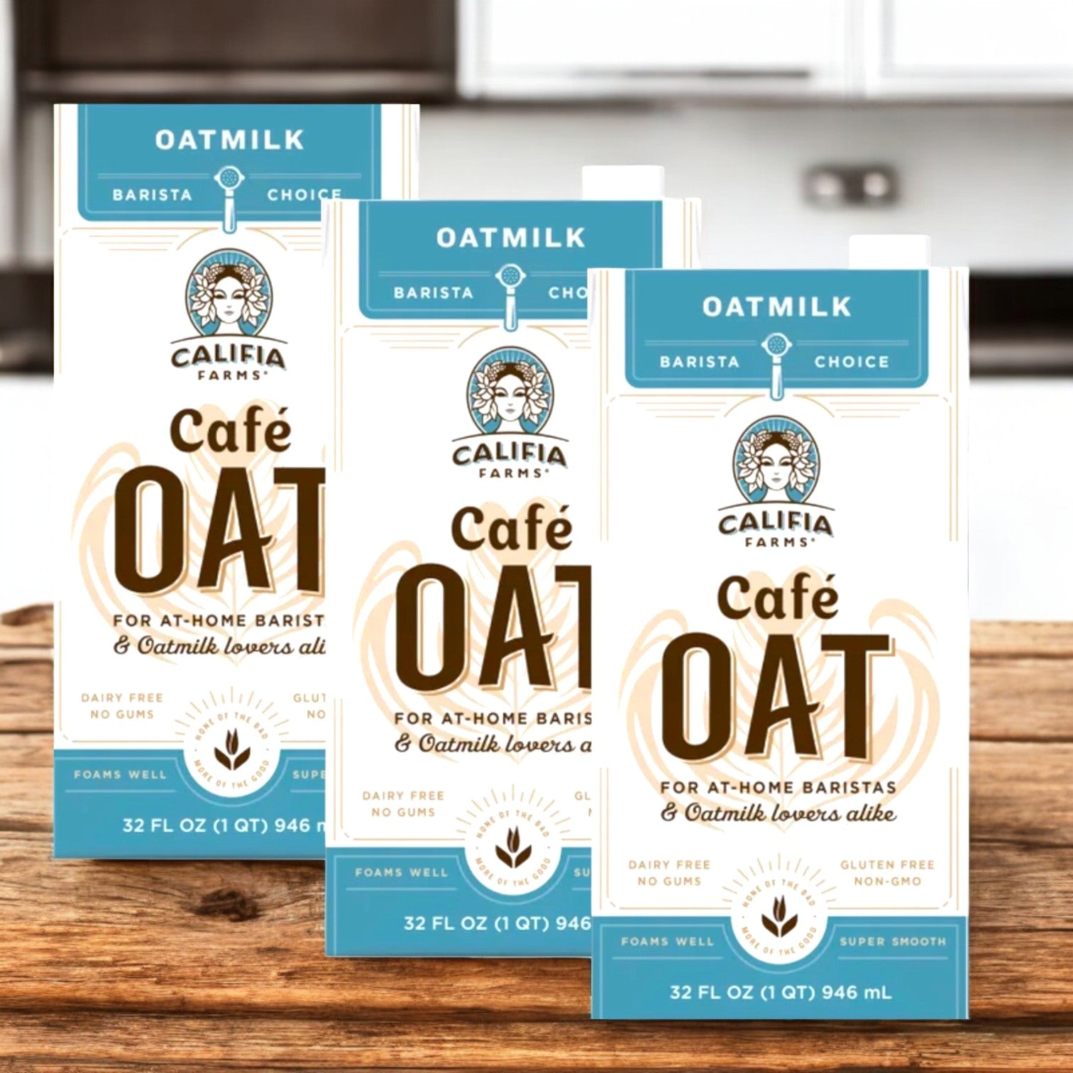 Califia Farms Oatmilk 32 Fl Oz, 6 Count - 3 Pack