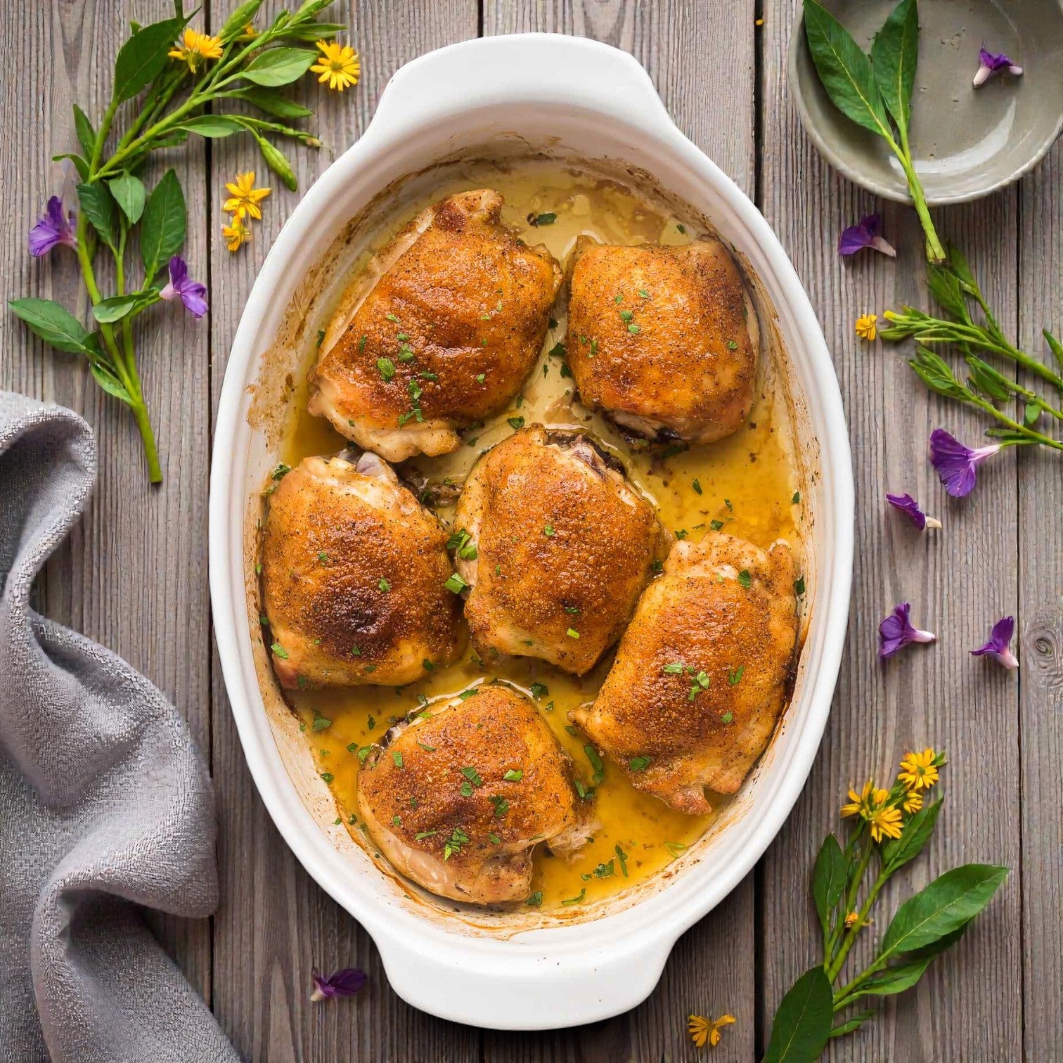 Tyson Foods CVP Boneless Skinless Chicken Thighs – Extended Shelf Life, Frozen (4 × 10 lb Bags)