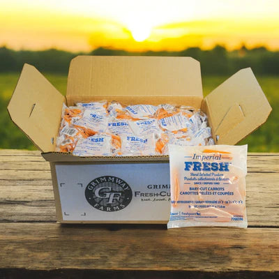 Fresh Apple Slice and Carrots Snack Bags!- Fresh Sliced Apple Packs, 2 oz. – 1 Case (100 Packs) & Baby Carrots in Bags, 1.6 oz. – 200 Bags