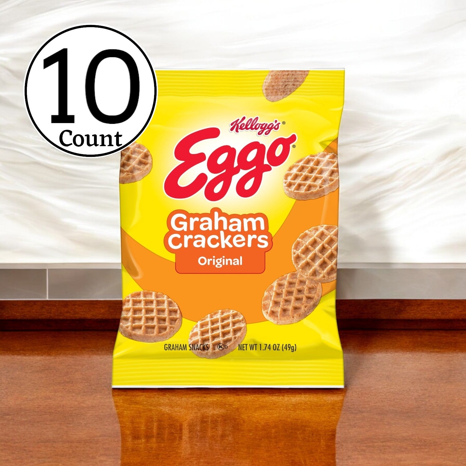 Kellogg's, Cracker Graham Eggo Waffle's - 10 Count