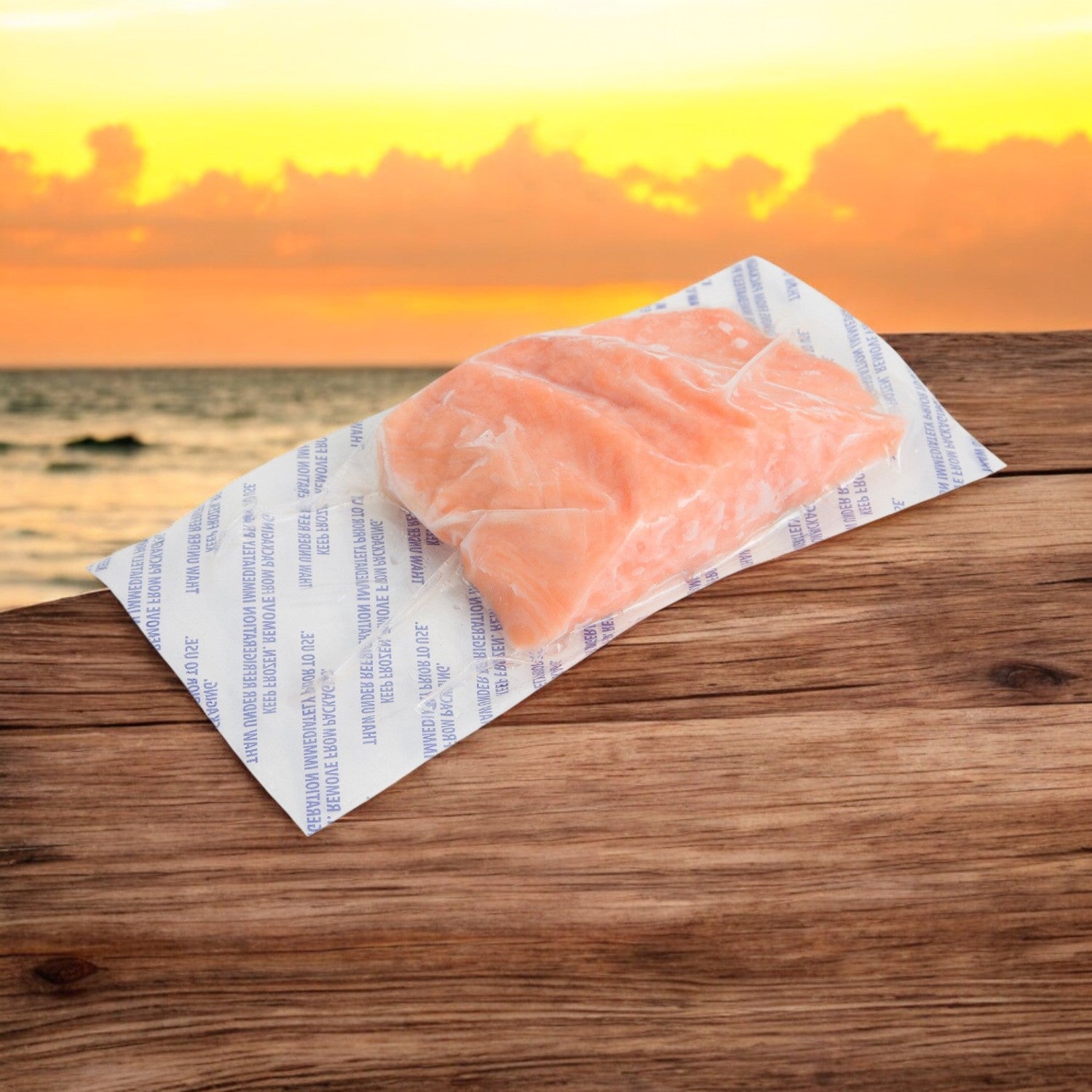 Salmon Atlantic Portioned Skinless 6oz, Portico Classic Seafood-10 lbs. Box- Free Shipping!