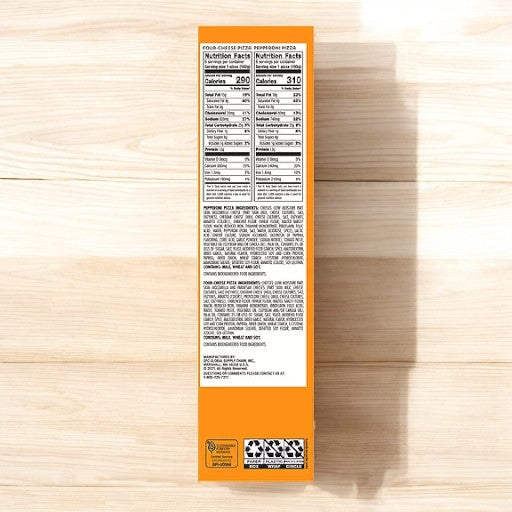 Sabatasso's Pizza, Singles, Pepperoni/Four-Cheese, 43.98 oz. - 3 Packs
