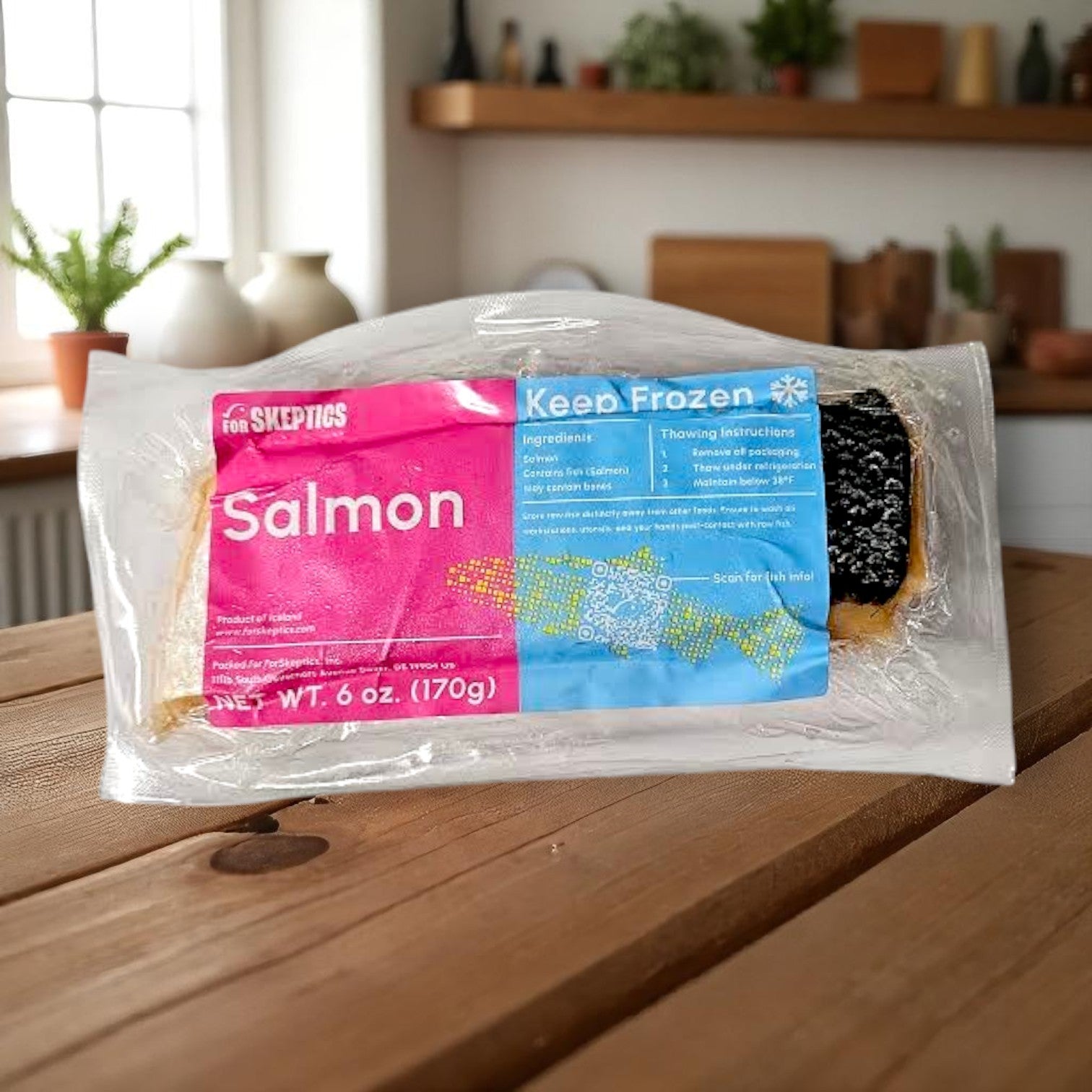 For SKEPTICS Salmon 6 OZ