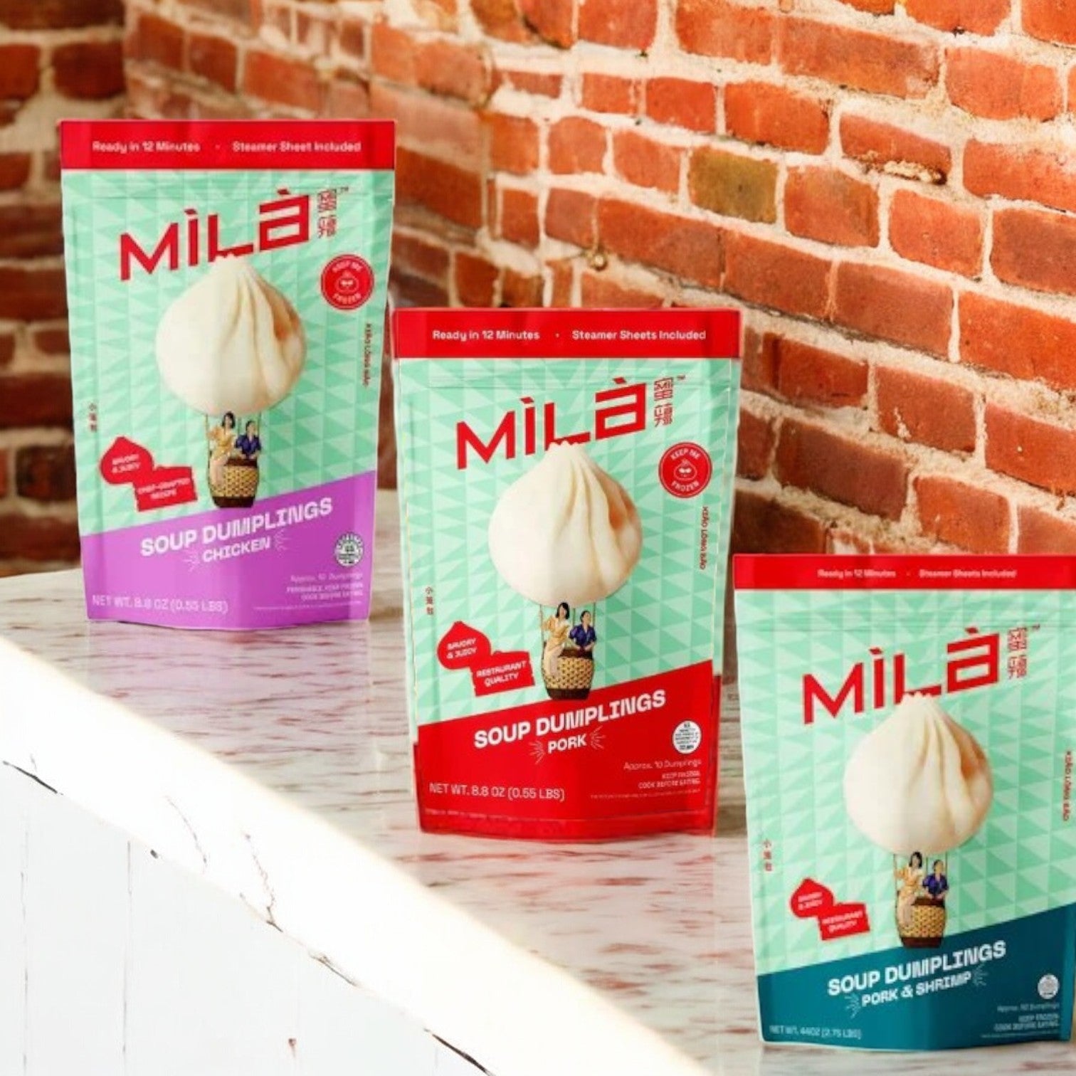 Mila 3 Pack Soup Dumpling Combo