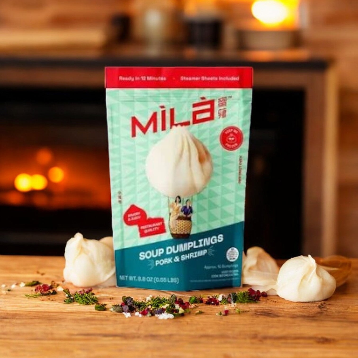 MiLa Frozen Soup Dumpling - Pork & Shrimp - 1 Count