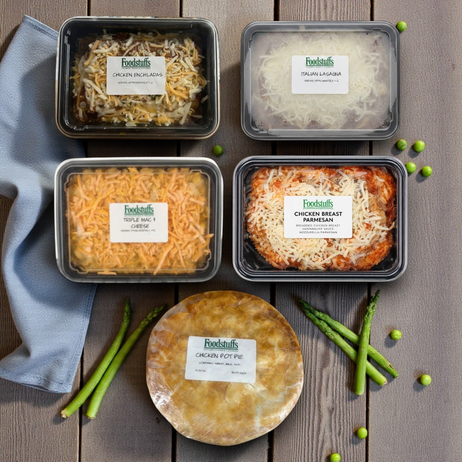 Foodstuffs Gourmet Foods Entrée Variety Pack – 5 Homestyle Favorites