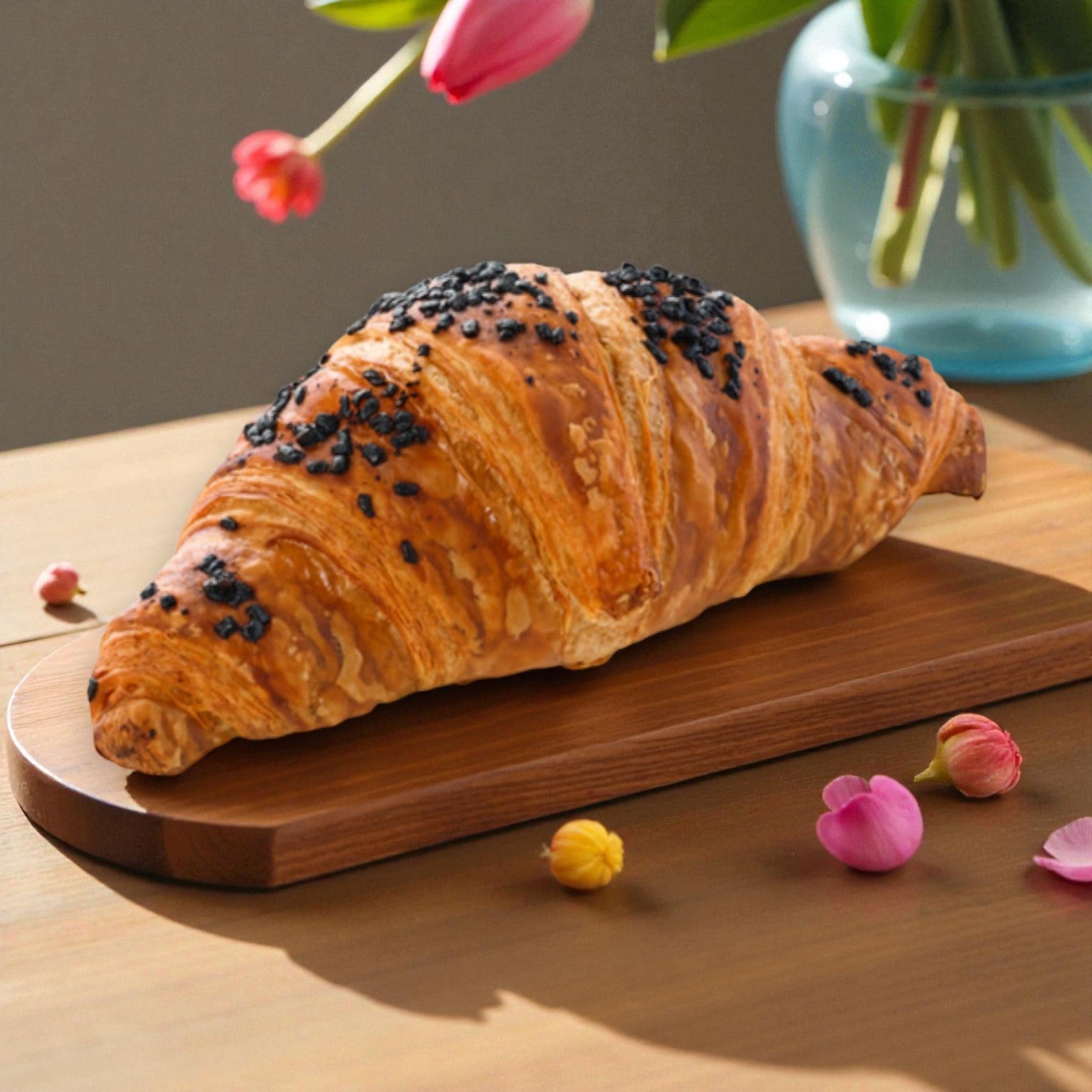 Schulstad USA Chocolate Croissant Dough – 3.35 oz, 66 Count Case