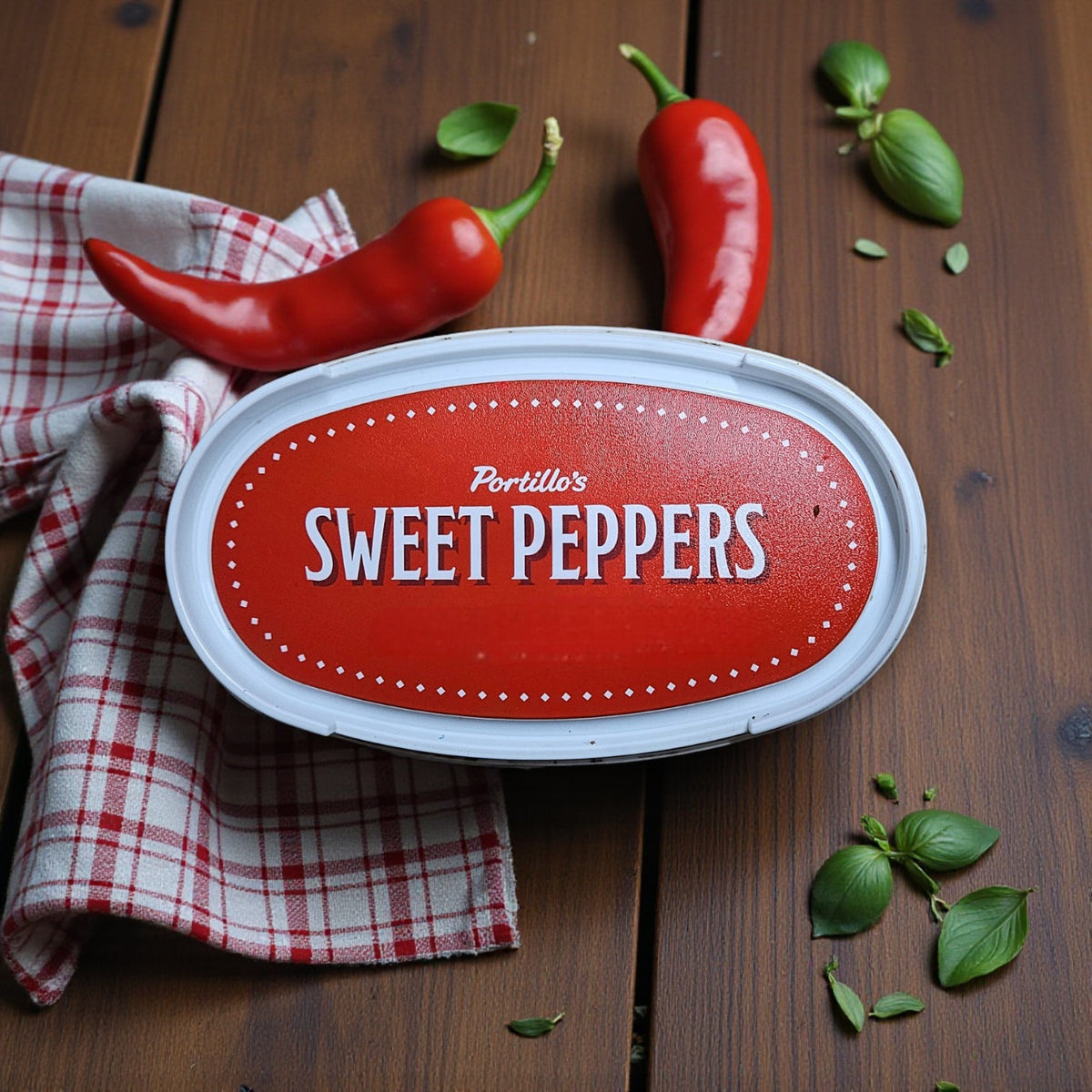 Portillo’s Sweet Peppers – 8 oz (Mild)