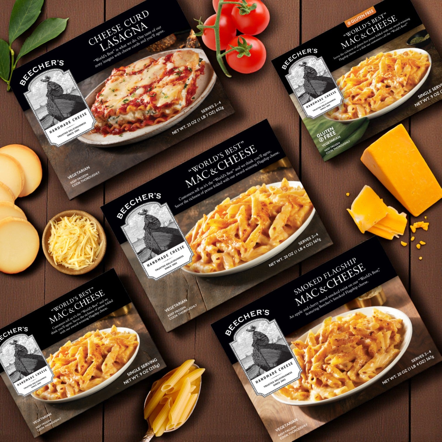 Beecher’s Handmade Cheese Ultimate Comfort Combo – 5 Pack