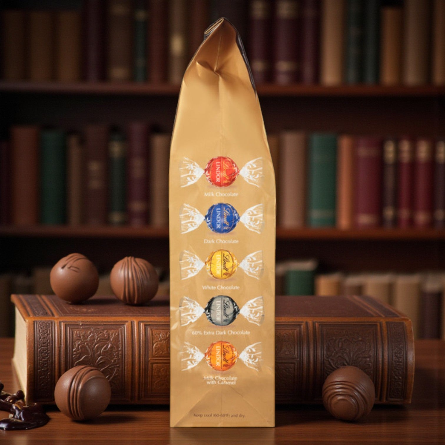 Lindt Lindor Assorted Chocolate Truffles – 21.2 oz