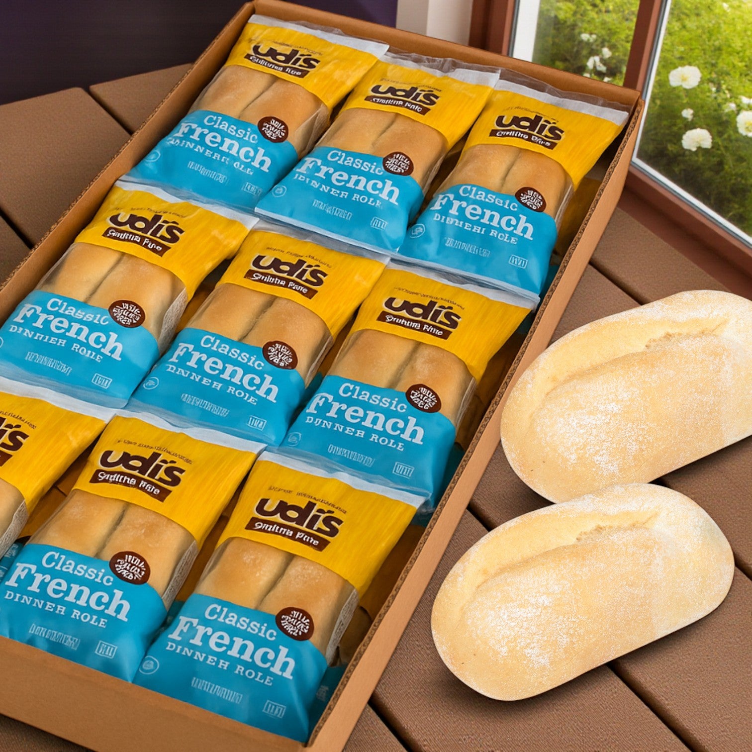 Udi's, Roll Dinner French Gluten Free, 1.2 oz. - 1 Case, 36 Count