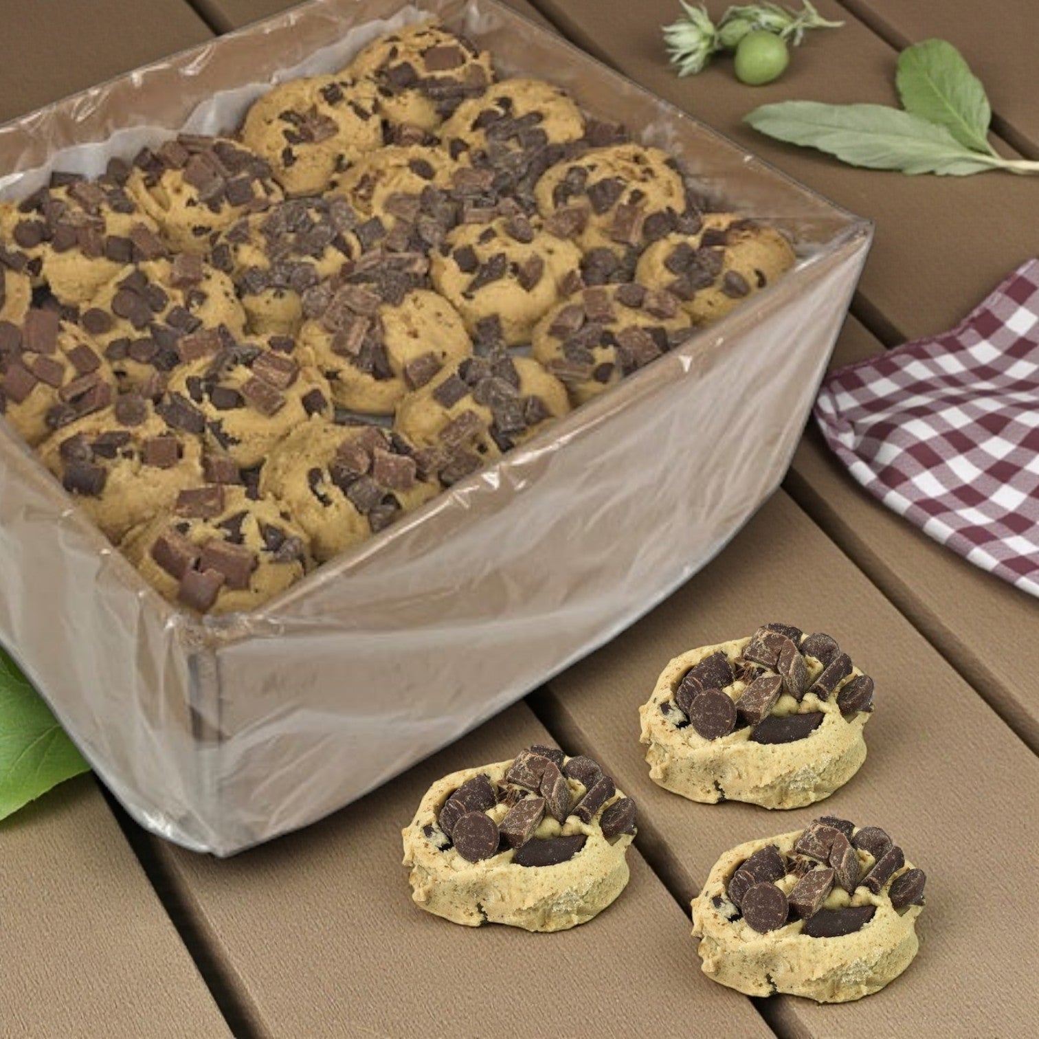 David's Cookies Dough Cookie - Triple Chocolate (80/4.5 oz)