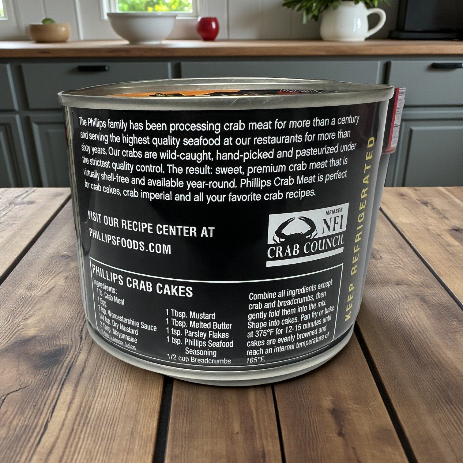 Phillips Crab Claw – Pasteurized Premium Crab Meat (16 oz)