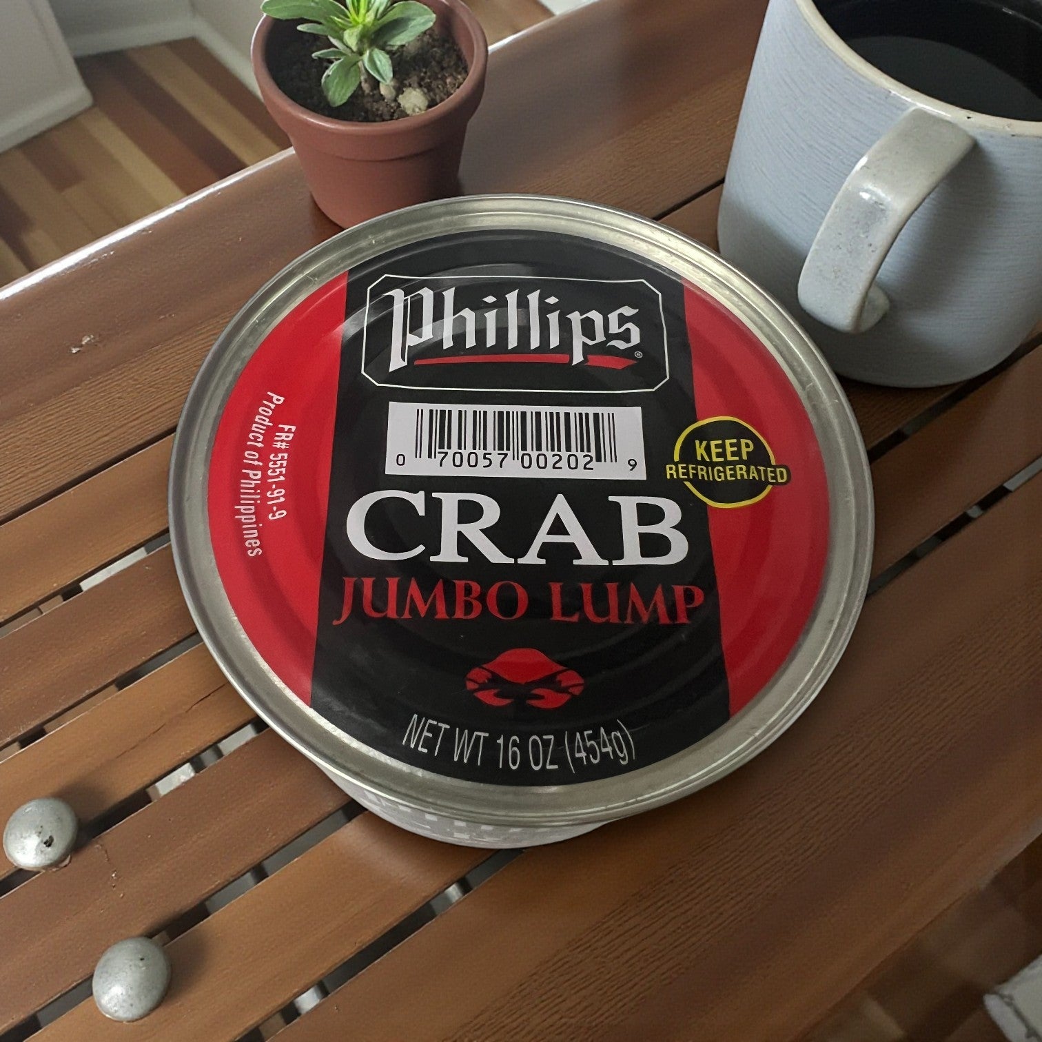 Phillips Jumbo Lump Crab Meat – Pasteurized Premium Crab (16 oz)