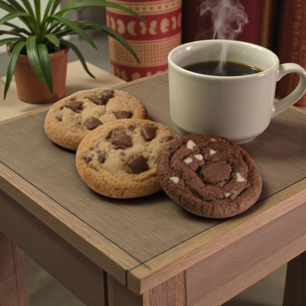 Frozen David’s Cookies – Triple Chocolate Cookie Dough, 4.5 oz Each (45 Count)