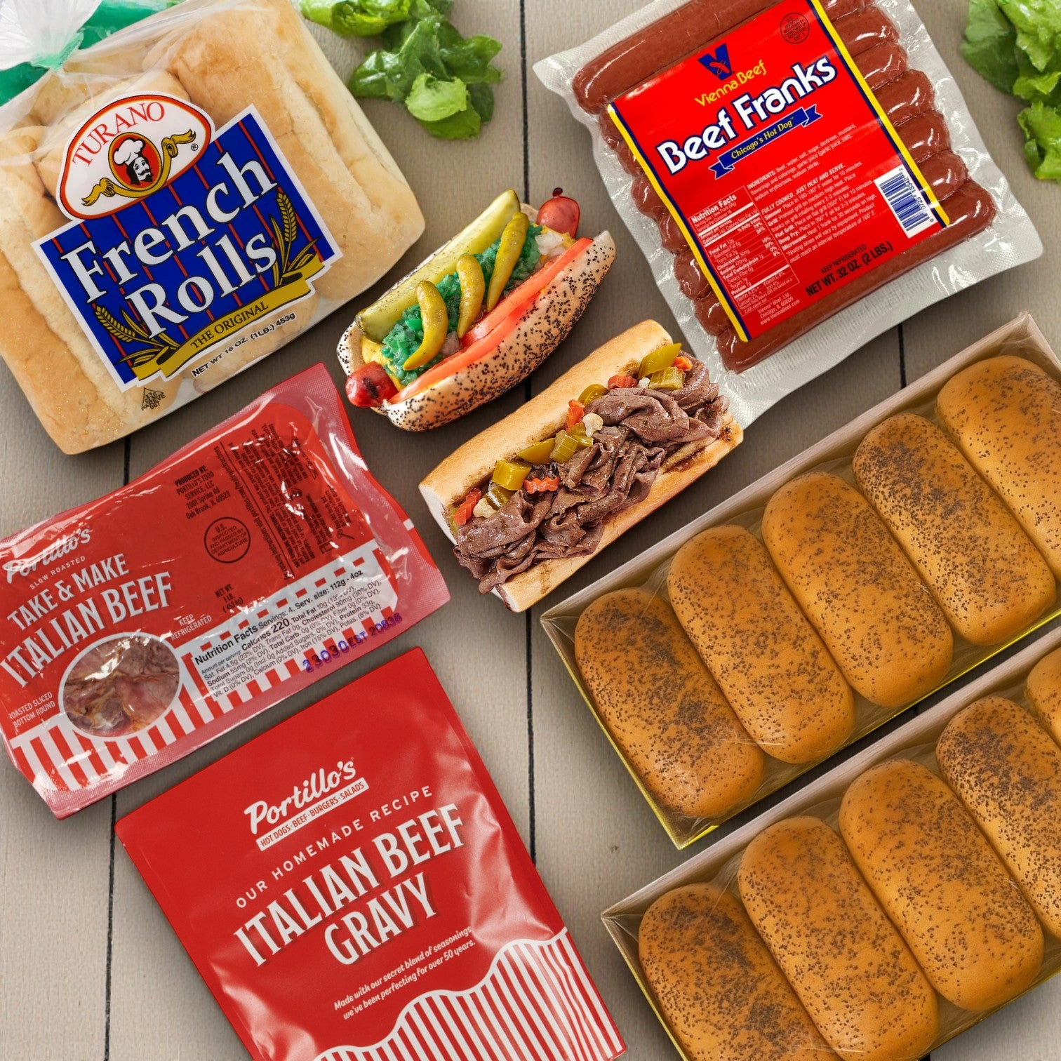 Vienna Beef & Italian Beef Combo Pack