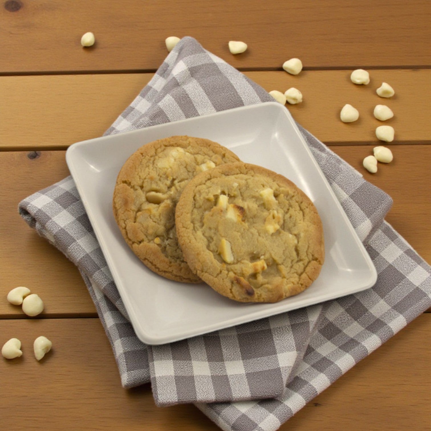 White Chocolate Macadamia Nut Cookie Dough (1.5 oz) — 200 pcs per case