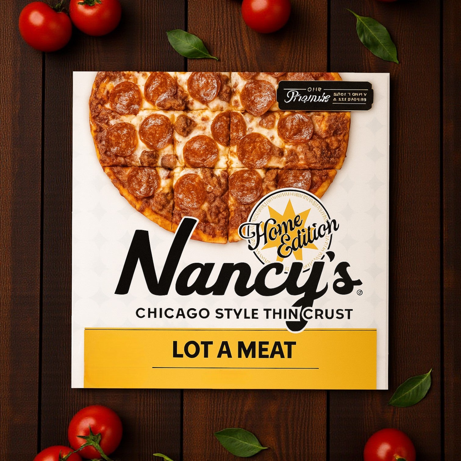 Nancy’s Pizza- Home Edition Chicago Style Thin Crust Lot A Meat Pizza – 19.11 oz