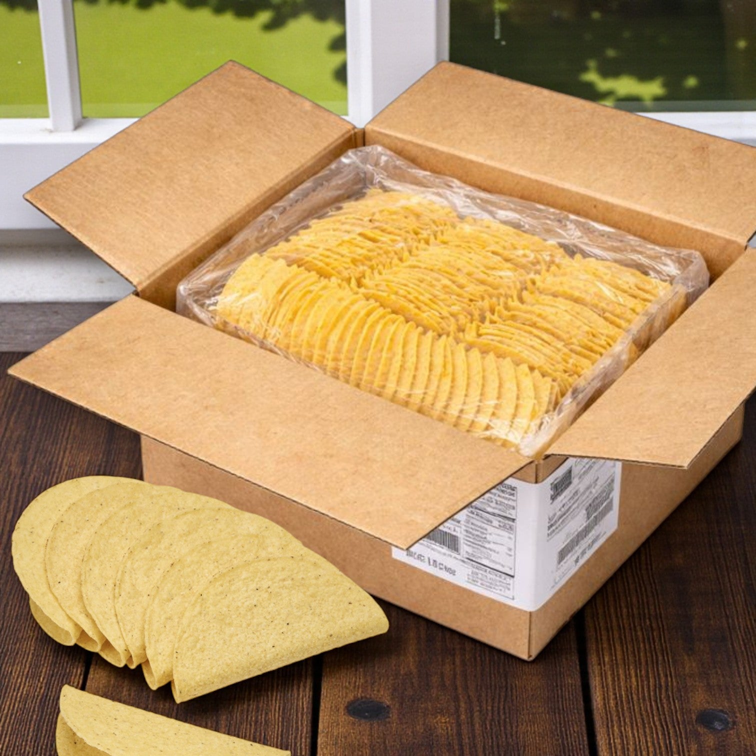 Mexican Original Yellow Fried Taco Shells – 5.25" (200-Count Case)