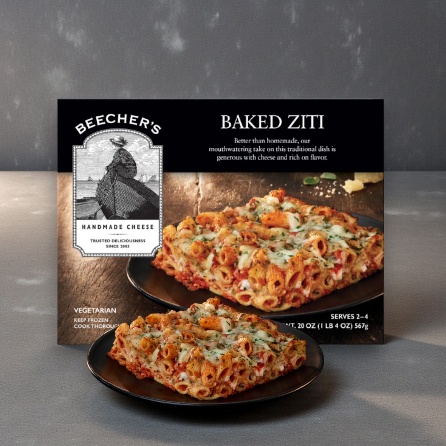 Beecher’s Handmade Cheese Baked Ziti – 20 oz