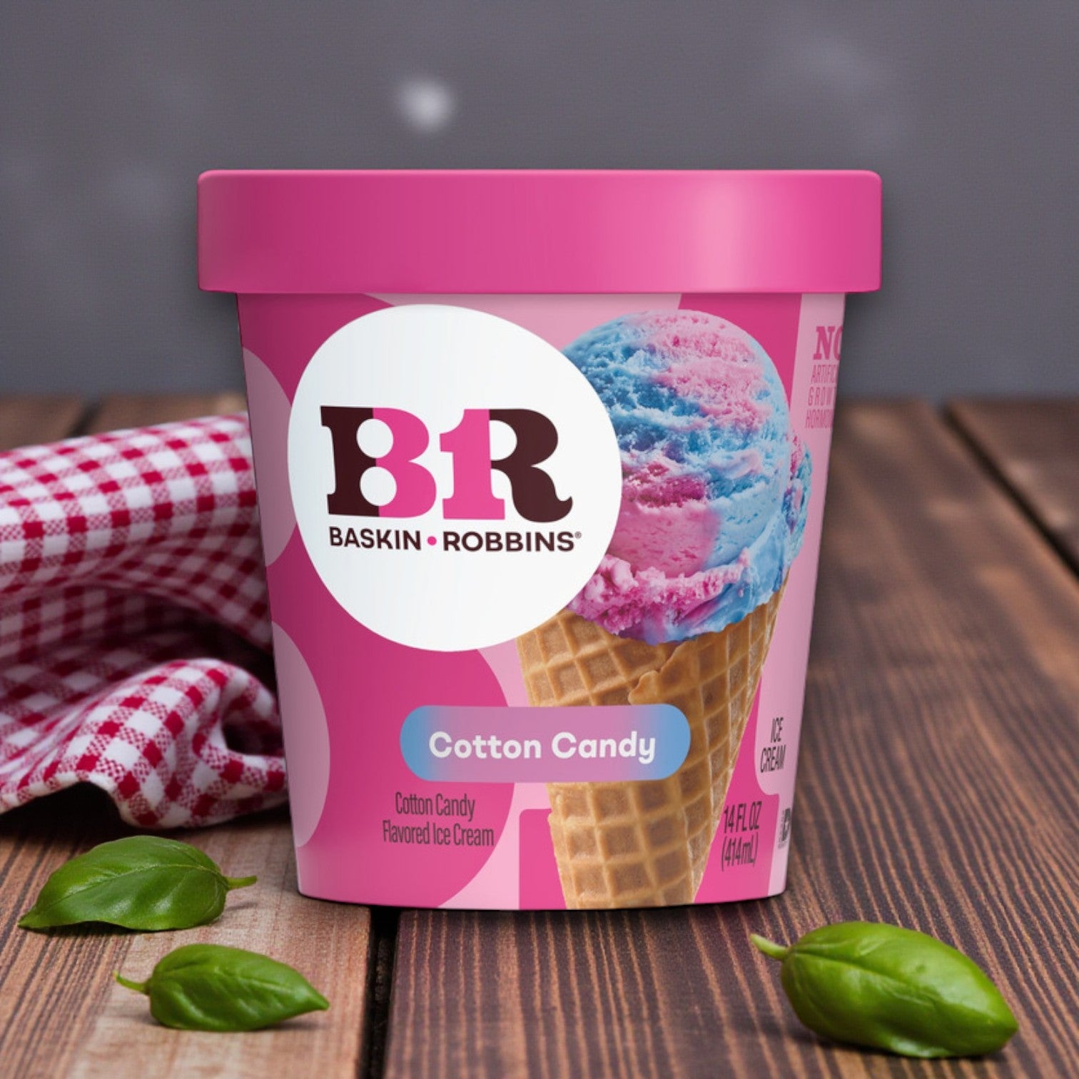 Baskin-Robbins Cotton Candy Ice Cream – 14 fl oz