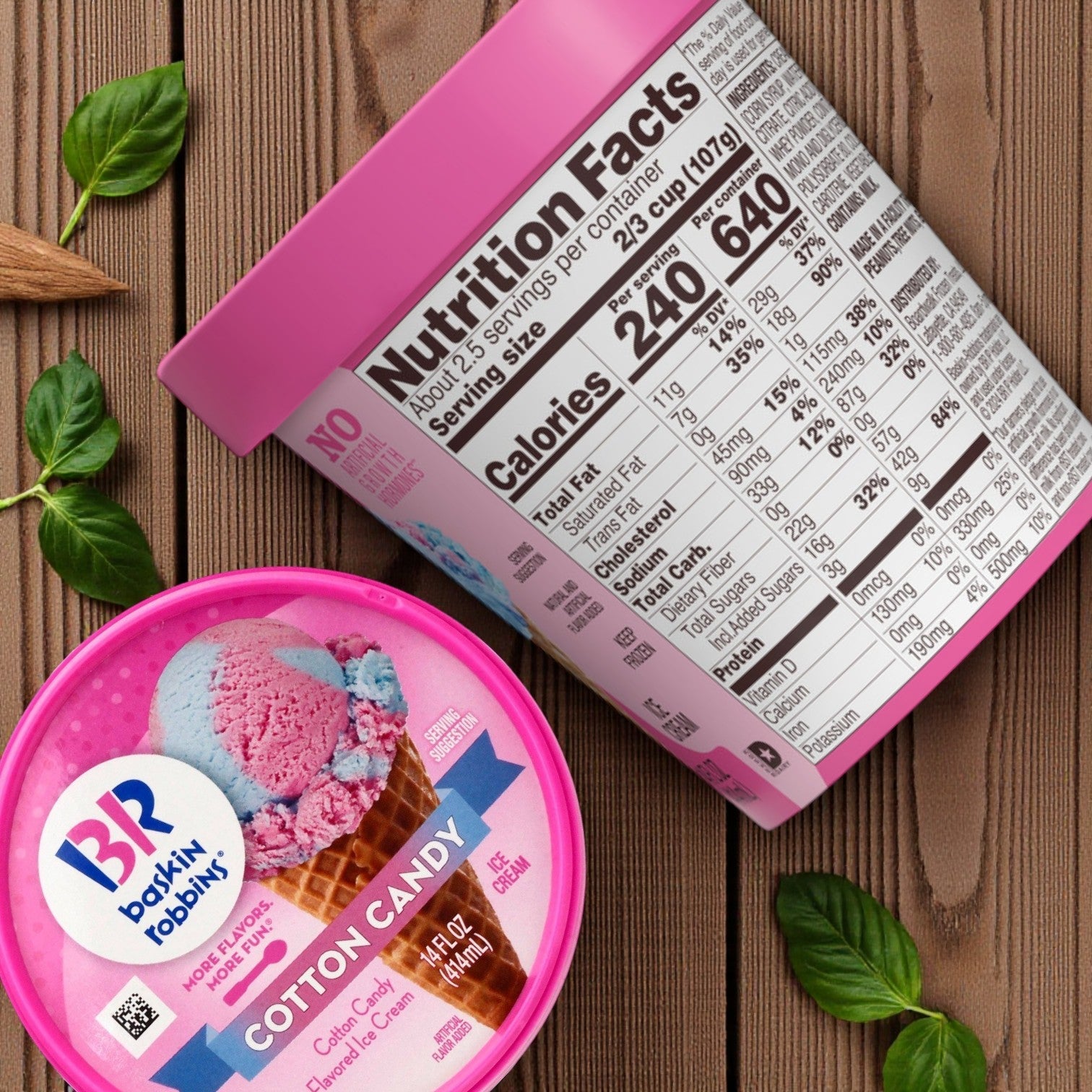 Baskin Robbins Ice Cream World Class Chocolate (14 oz)