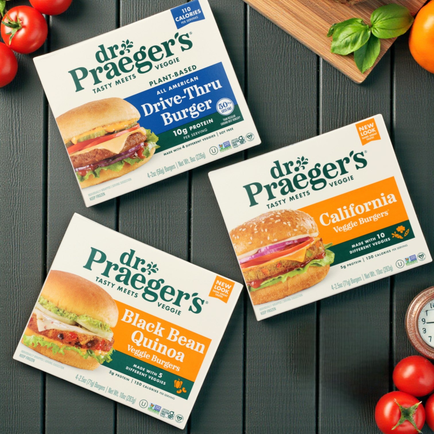 Dr. Praeger’s Veggie Burger Variety Combo – 3 Packs