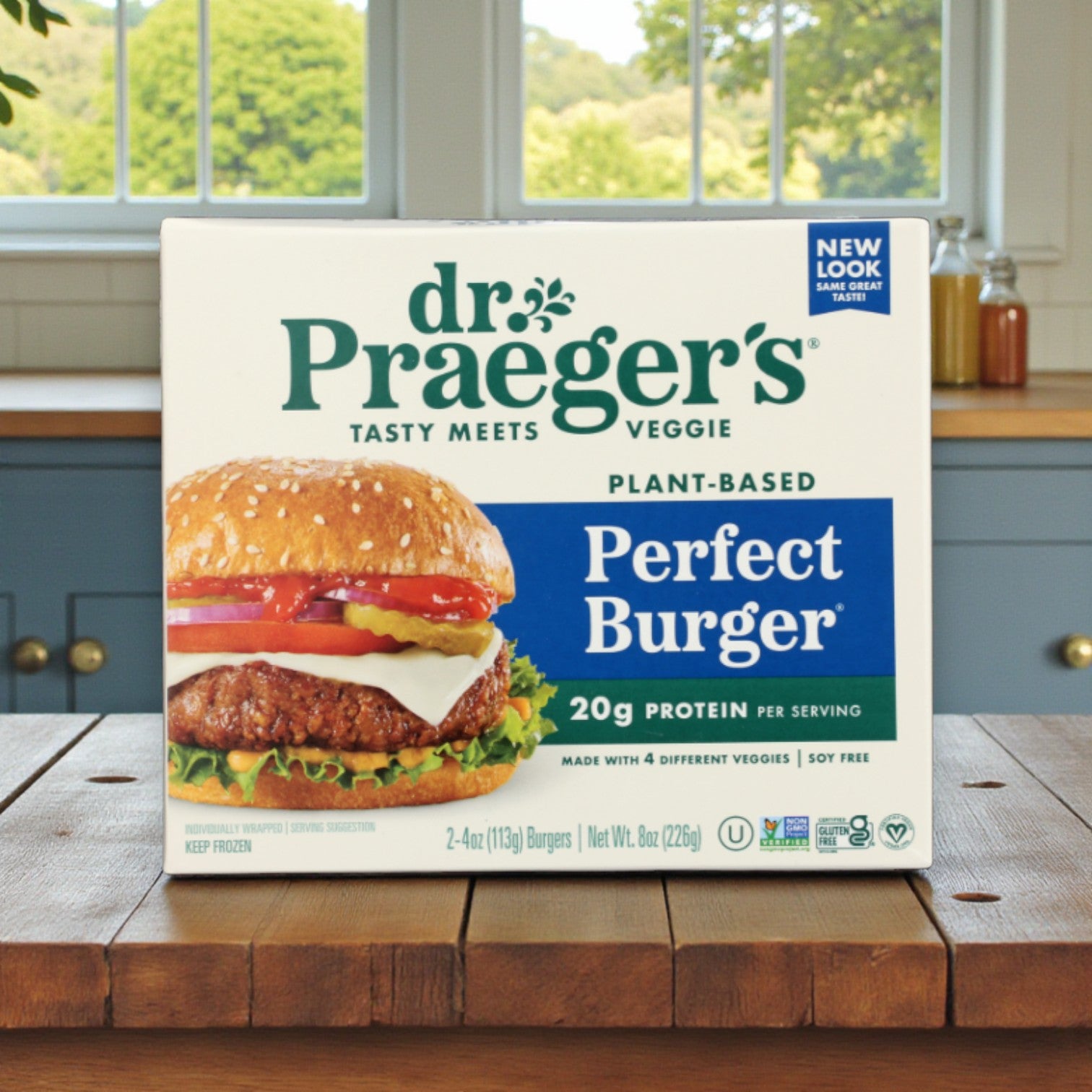 Dr. Praeger’s Veggie &Plant-Based Burger Variety Combo – 5 Packs